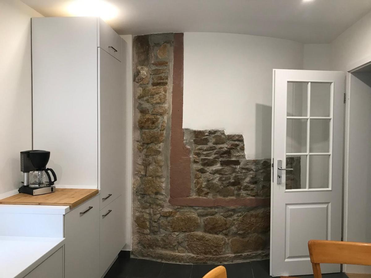 Turmwohnung Buedinger Hof Weinheim Exteriér fotografie